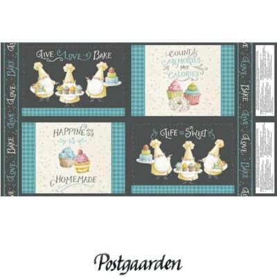 097875 panel dækkeserviet sødesager patchworkstof - postgaarden.com