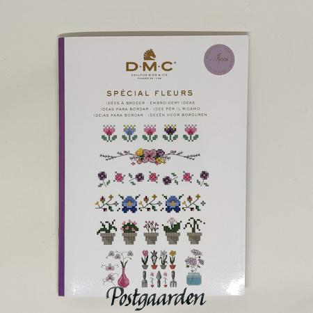 15626F DMC Blomster motiver broderi - postgaarden.com