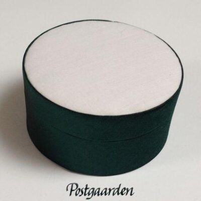 Satinæske lille rund