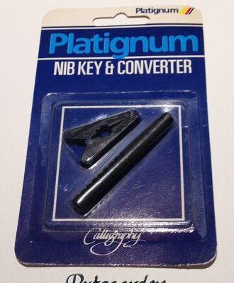 Platignum nib and key