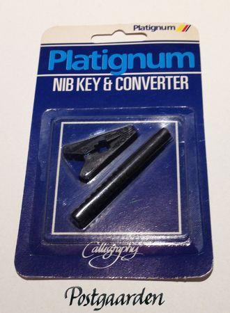 Platignum nib and key