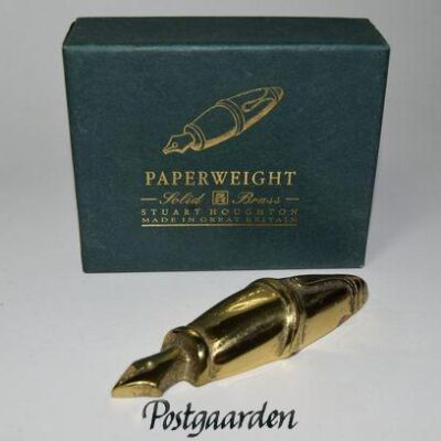 Papirvægt i messing - Fyldepen