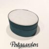 Oval satinæske