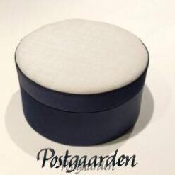 satinæske stor rund