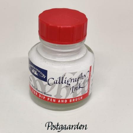 winsor & newton white 1110702 calligraphy ink kalligrafiblæk - postgaarden.com
