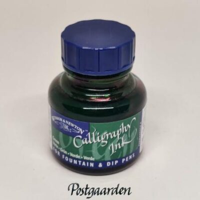 winsor & newton winsor green 1111289 calligraphy ink kalligrafiblæk - postgaarden.com