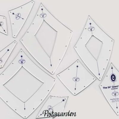 Giant Dahlia - Template set - Marti Michell