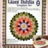 Giant Dahlia - Template set - Marti Michell