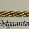 Lys gylden 4 mm kordel