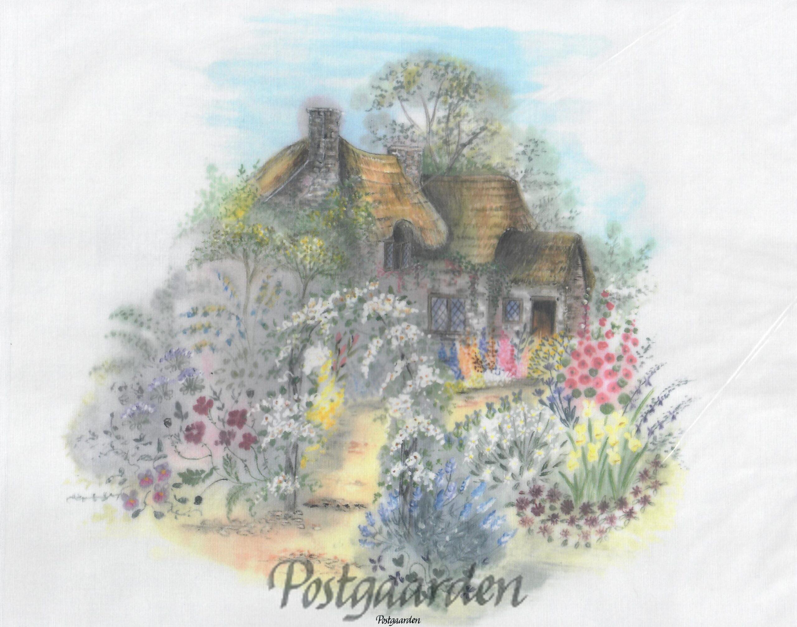 SILK4 Tryk til broderi