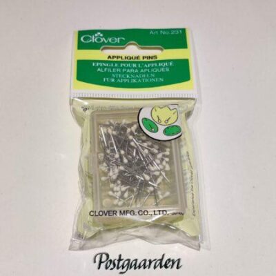 Apllique knappenåle fra Clover