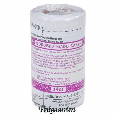 Quiltebort nr. 401 til maskin quiltning