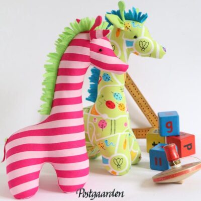 Flannery - heste - mønster - postgaarden.com