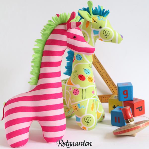 Flannery - heste - mønster - postgaarden.com