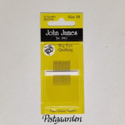 Big Eye Quiltning synåle size 10 John James