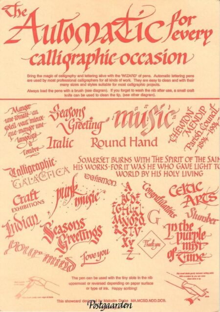 Automatic Lettering Pen 6