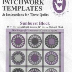 Sunburst Block - Skabelon Sæt F - Marti Michell
