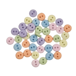 BG1348 Pastel mini knapper - postgaarden.com