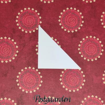 Trekant 7 x 7 x 10 cm - 100 stk. patchworkkarton