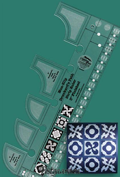 Drunkards Path Strip Ruler - Creative grids - patchworklineal.