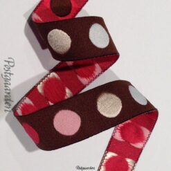 Brun bånd med cirkler