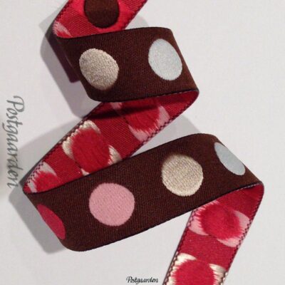 Brun bånd med cirkler