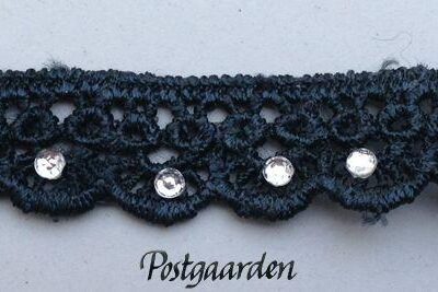 Sort blonde med sten