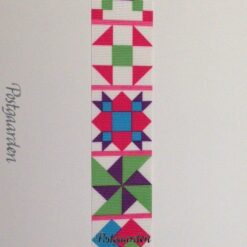 Bånd med patchwork blokke
