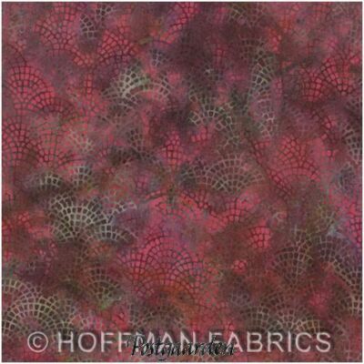 6771 Pink/Tyrkis brosten - Bali/Batik