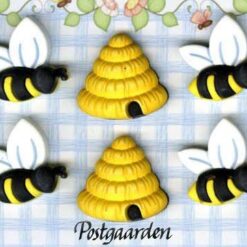 Busy Bees knapper - postgaarden.com