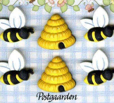 Busy Bees knapper - postgaarden.com