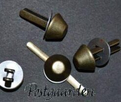 Taskefødder - 4 stk. Gl. guld