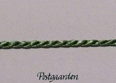 Mellemgrøn 2 mm kordel