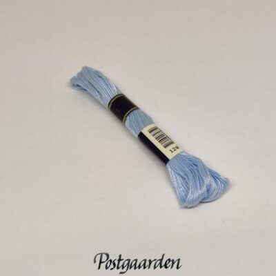 Navnegarn fra Anchor. 100% bomuld Længde: 30m Rigtig god til navne på tøj, især dåbskjoler