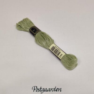 Anchor 260 Lysgrøn navnegarn broderi - postgaarden.com