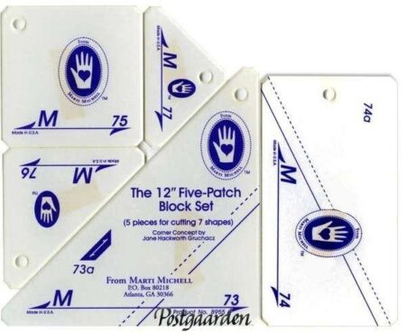 Five-Patch Block Set 12" Sæt M - Marti Michell