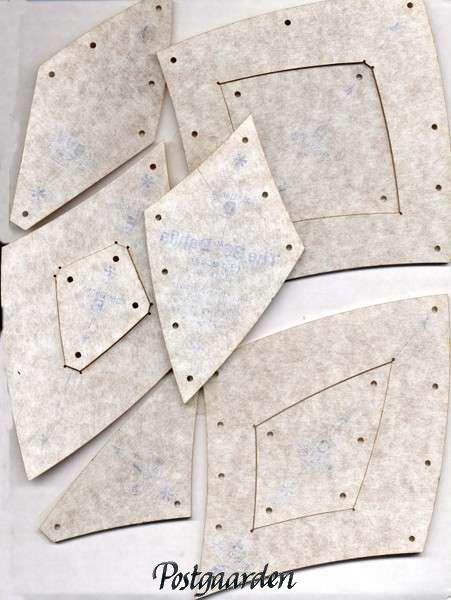 Not so Giant Dahlia Template Set