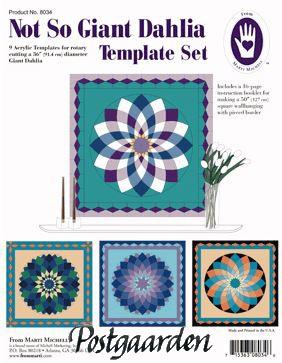 Not so Giant Dahlia Template Set