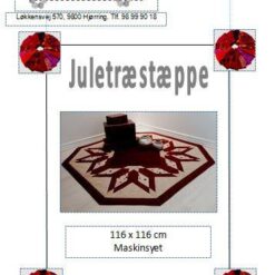 1409 Juletræstæppe mønster