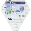 JBQ201 Hex N more ruler patchworklineal