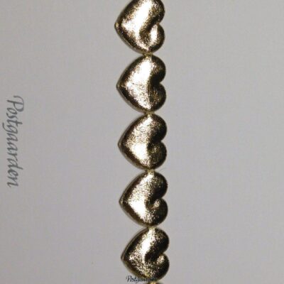 Guld hjerter i bånd