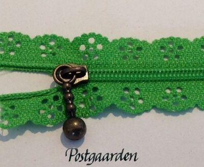 Grøn blondelynlås 20 cm