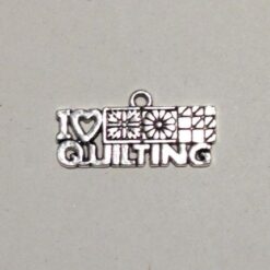 I love quilting charm