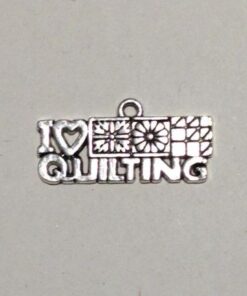 I love quilting charm