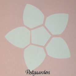 Pentagon Flower 1 1/4"