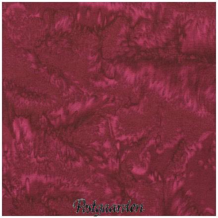 7022 Bordeaux meleret Bali/Batik