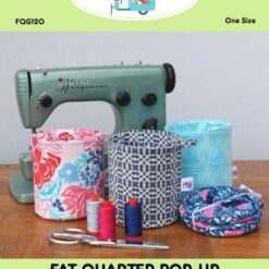 Fat Quarter Pop UP mønster med wire