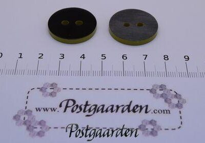 Dobbeltsidet knap - lime