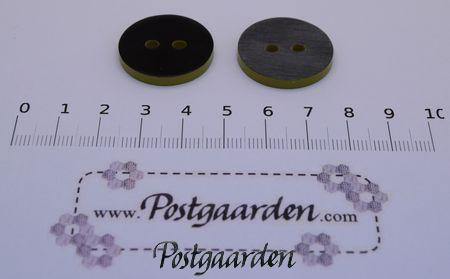 Dobbeltsidet knap - lime