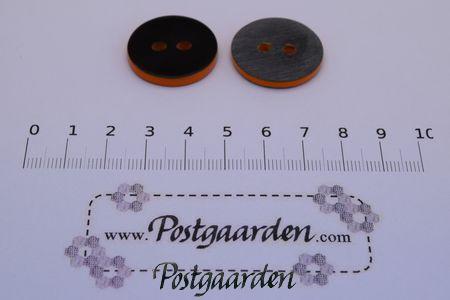 Dobbeltsidet knap - orange